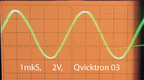 Металл сепаратор Quicktron 03R осциллограмма.